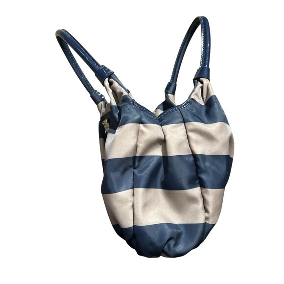 Kate Spade NY Striped Navy Blue Shoulder Bag - Picture 8 of 15